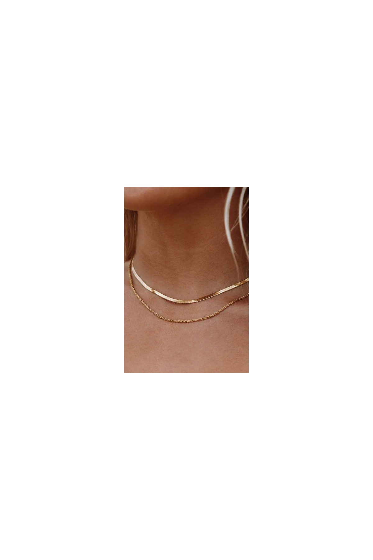 Herringbone Waterproof Necklace